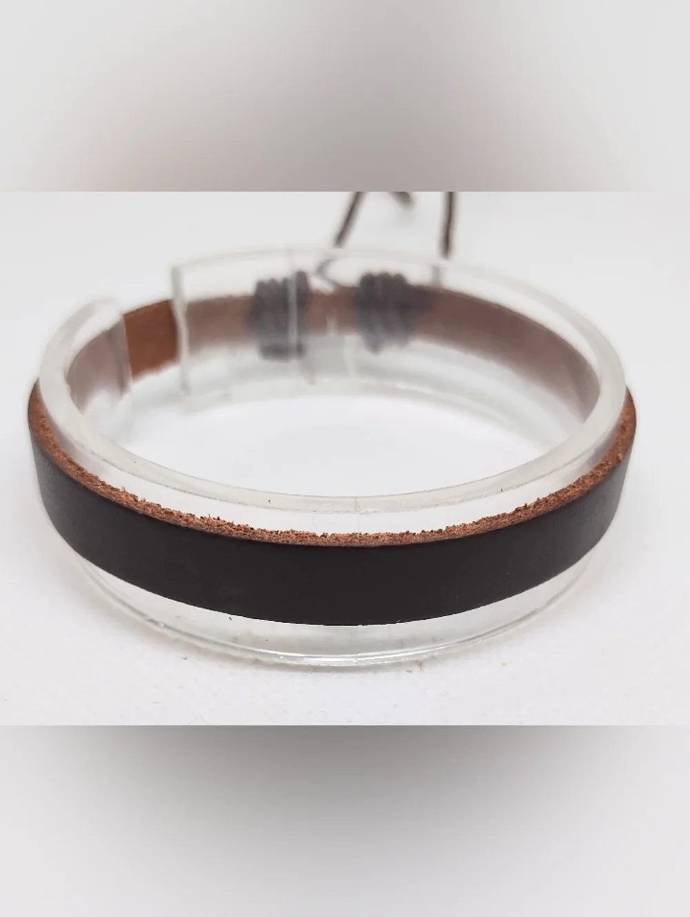 Men's Bracelet Leather Brown New‎ Jewelry G8